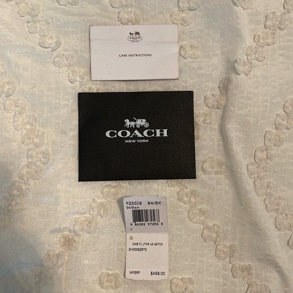 Coach Campbell Turnlock Satchel F25508 - Picture 15 of 15